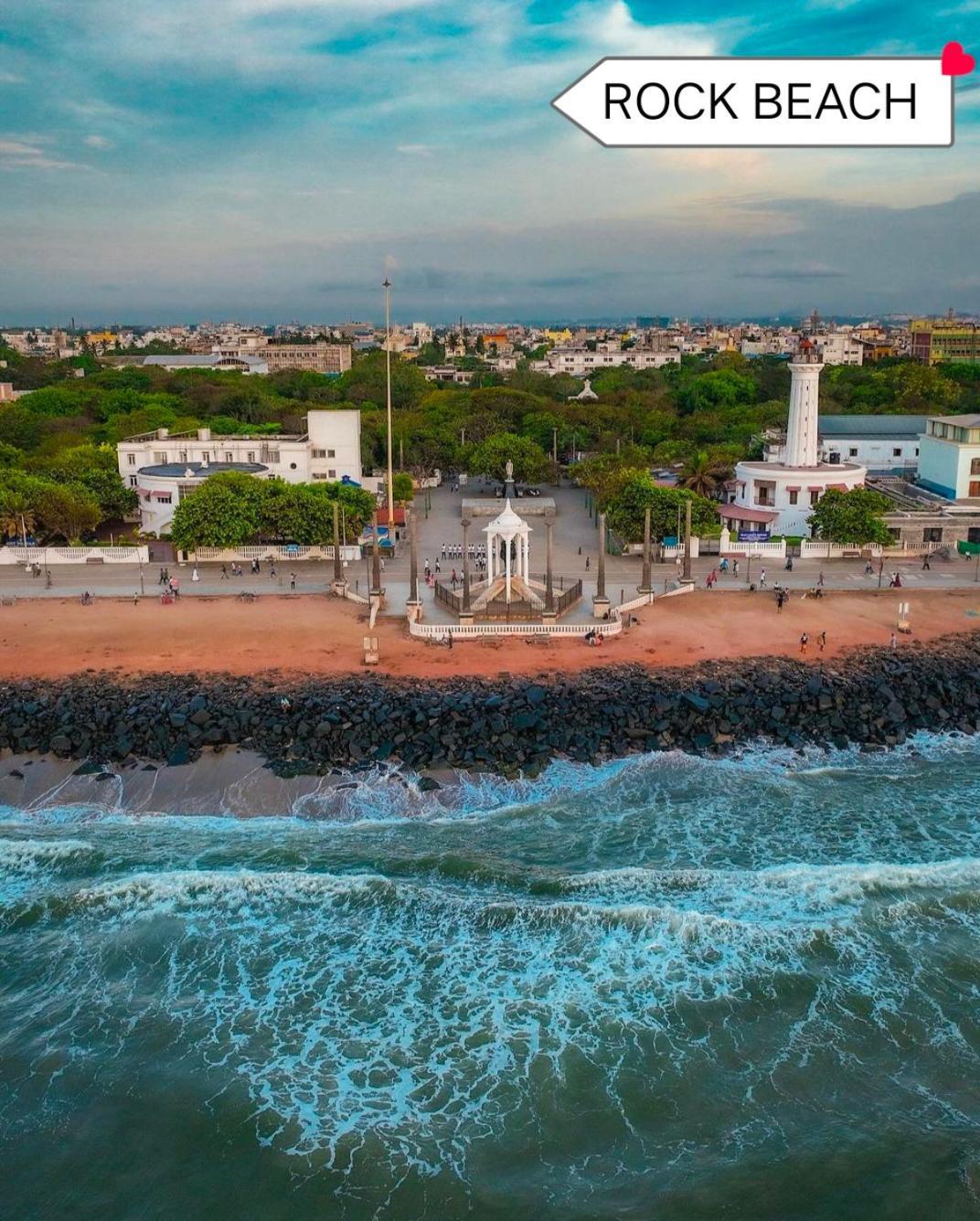 The Ocean Grand Hotel Pondicherry Bagian luar foto